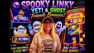 👻🎰 Spooky Linky FUN with Yeti &amp; Ghost Friends on FREE PLAY! 💸🔥