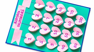 Details  School Project on Roman Numerals | Simple & Creative Idea 💡🤩 News