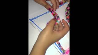 Loom band Dress - Video 11 - Day 4