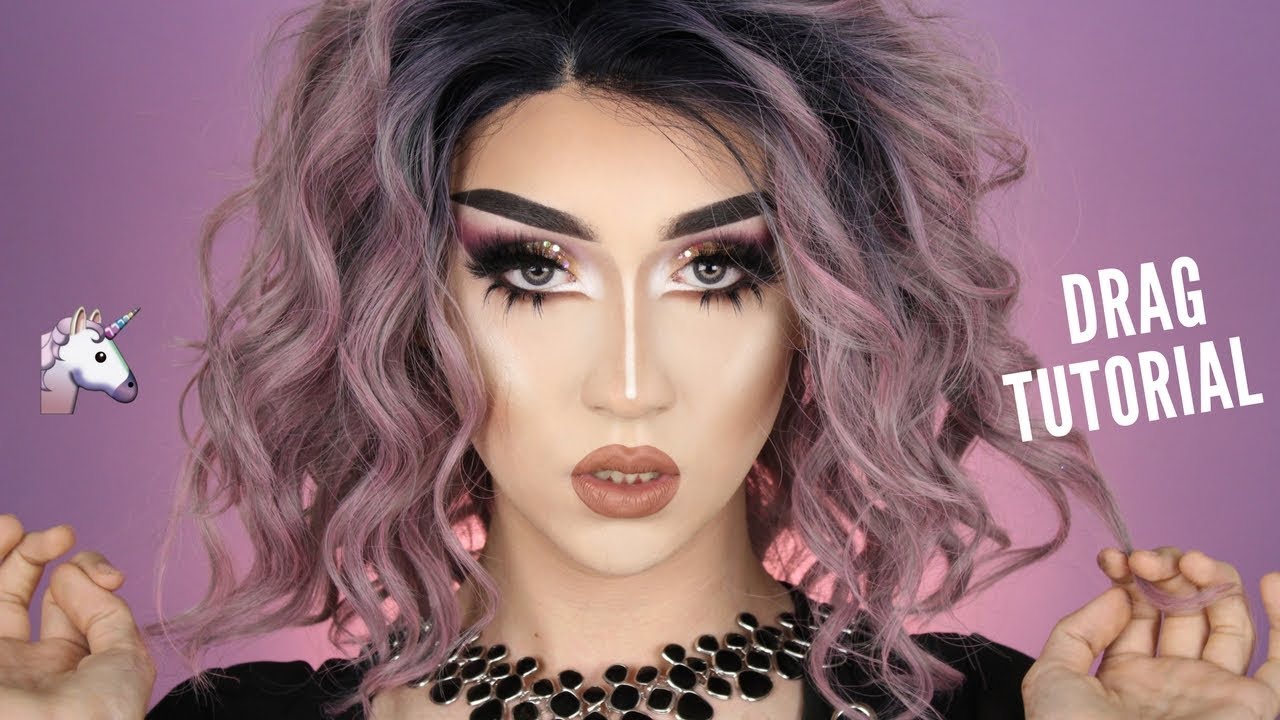 LA MIA GEMELLA Drag Queen Makeup Tutorial Damn Tee YouTube
