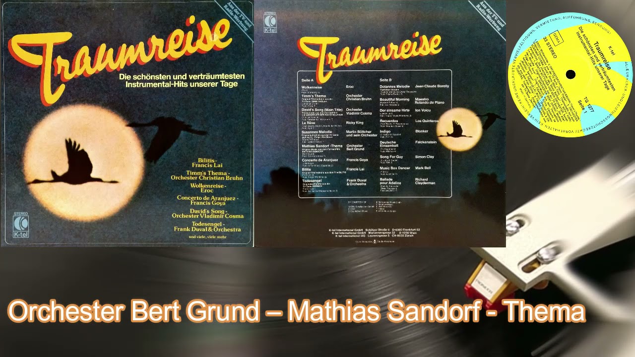 Orchester Bert Grund – Mathias Sandorf - Thema (Original-Musik Aus Dem Fernsehfilm Mathias Sandorf)