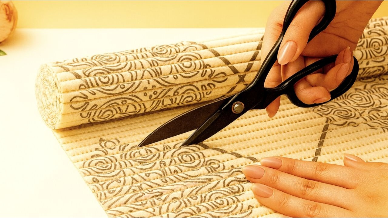 I SAW IT IN A LUXURY STORE..SO I MADE IT MYSELF WITH A SIMPLE ITEM! A GENIUS DIY HOME DECOR IDEA