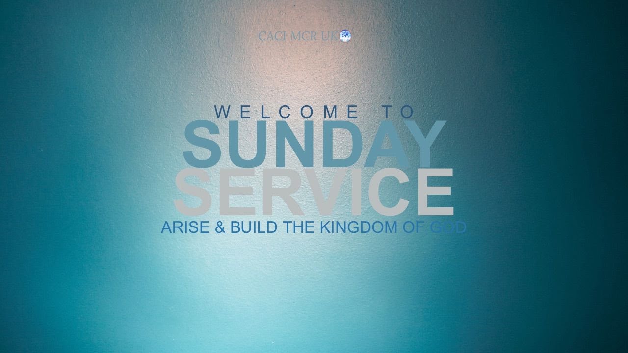 CACI Manchester – Sunday Service | 18.01.26