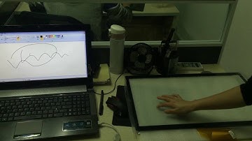 Capacitive touch screen in RS232