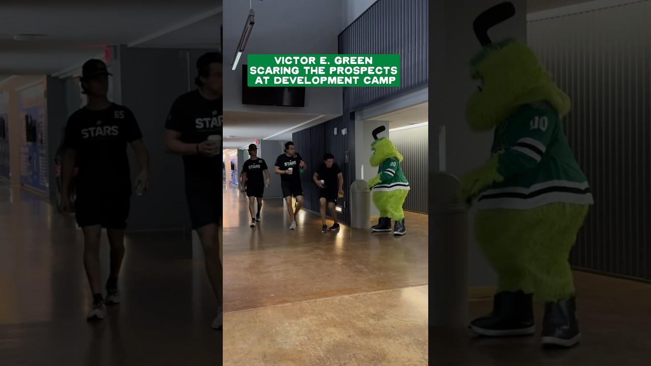 Victor E. Green scaring the prospects at development camp 😂