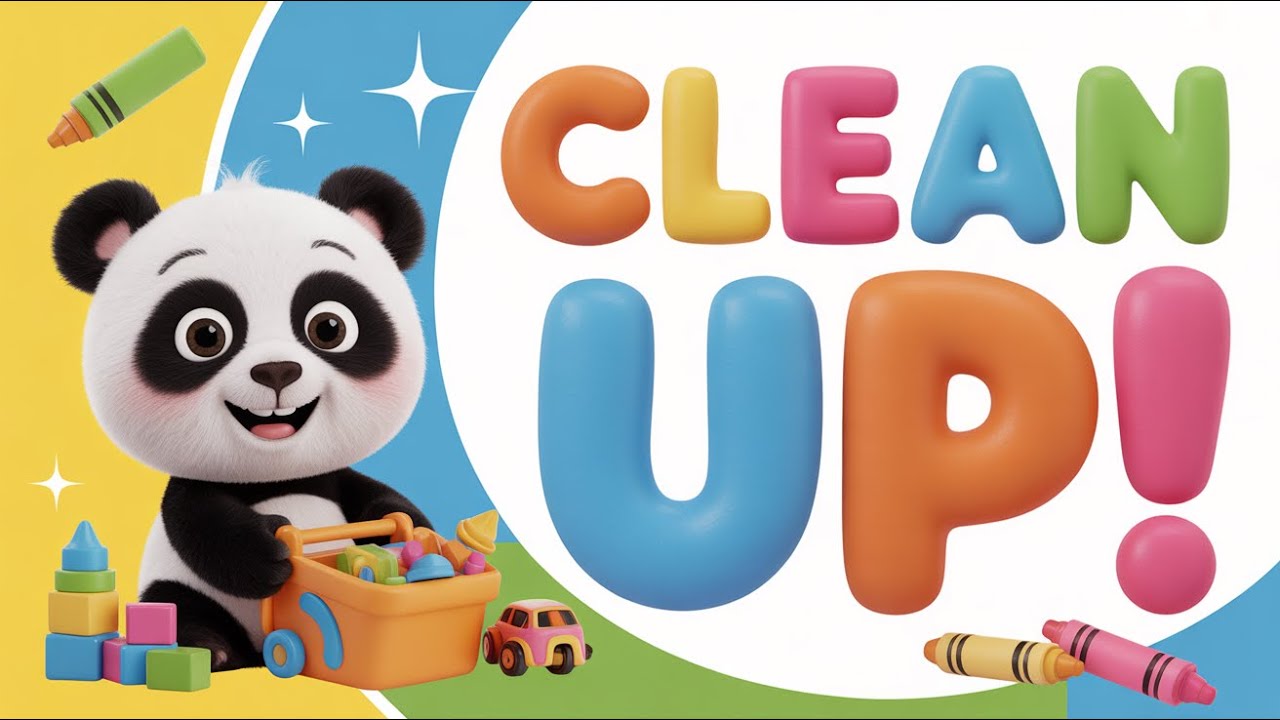 Clean Up Week Song Clean Up Song for Kids | Tidy Up Time | Fun Learning Song | Nursery ...