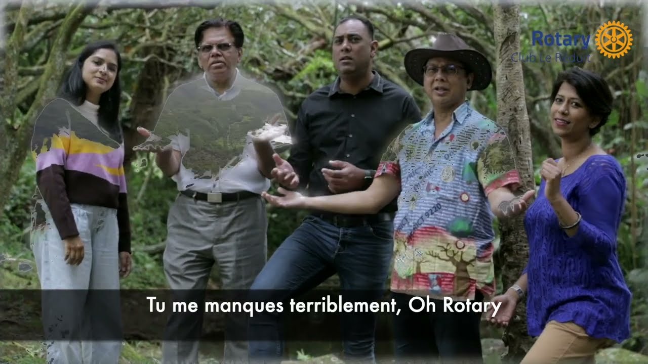 A song on Rotary by RC Le Réduit