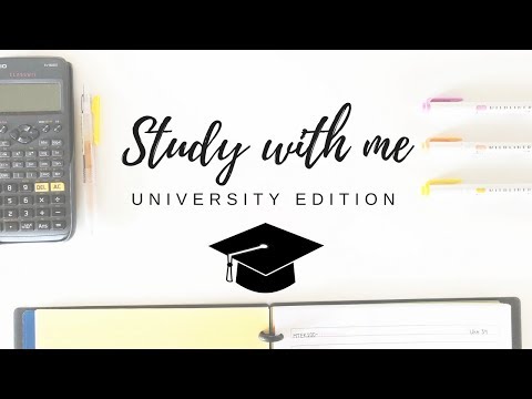 Study with me - University edition! | studytee