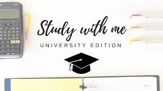 Study with me - University edition! | studytee