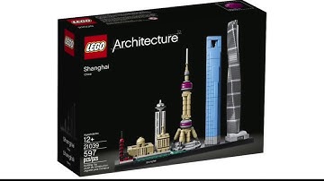 New Lego Shanghai China 2018 architecture set official images!