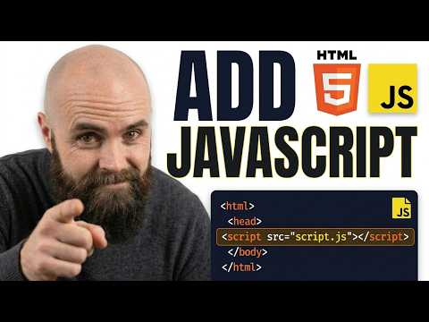 Add JavaScript To HTML [Easy Steps]