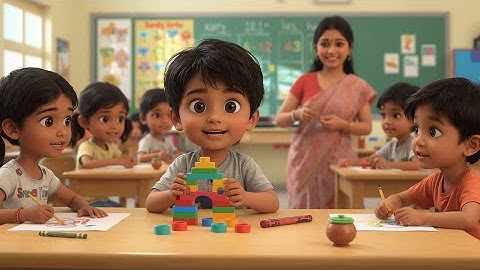 பள்ளிக்கூடமும் வீடும் | KhuKhu TV Tamil | Kids Stories, Rhymes & Learning Videos