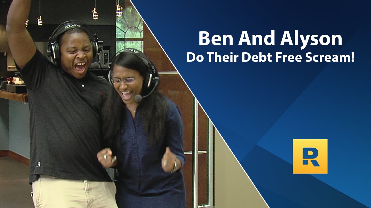 Ben And Alyson Do Their Debt Free Scream! Ben And Alyson Do Their Debt Free Scream!
