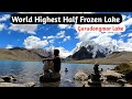 Highest half frozen Lake Of India - Gurudongmar Lake | North Sikkim