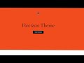 Rise 360 Horizon Theme edit: remove asterisk