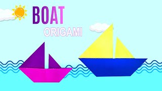 How to make an origami boat_origami boat