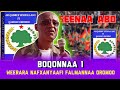 KALLATTII: JALQABBEE SEENAA ABO FI QABSOO OROMOO: BOQ. 1 - WEERARA NAFXANYAAFI FALMANNAA OROMOO.