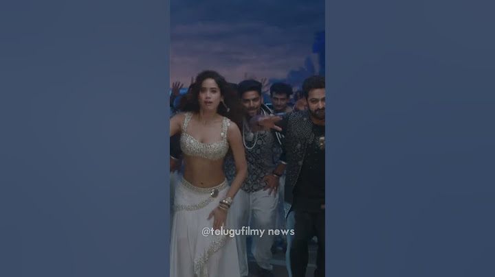 Daavudi - దావూదీ Video Song | Devara | NTR | Janhvi Kapoor #ytshorts #jrntr #devara #jahnavikapoor