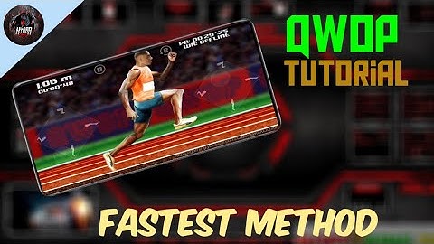 QWOP Basic tutorial|How to complete 100m sprint|Running tutorial|QWOP Android | hydra united