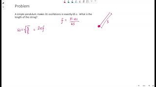pendulum example 1