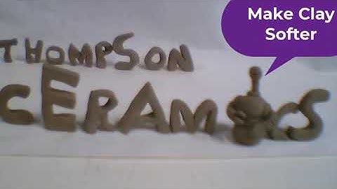 clay Thompson makes a pinch pot