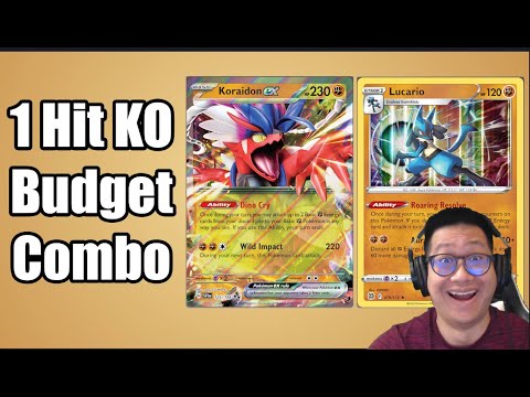 KORAIDON Ex Deck, Budget 1 Hit Combo with Lucario, Scarlet Violet PTCGL 