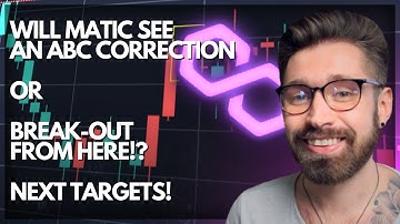 POLYGON PRICE PREDICTION 2022💎WILL WE SEE AN ABC CORRECTION OR BREAK-OUT FROM HERE!?👑MATIC