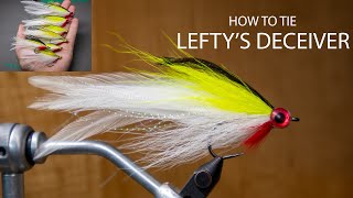 How to tie Lefty's Deceiver (variant) | Fly Tying