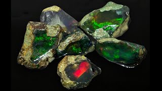 Rough Welo Ethiopian Color Exchange Opal Parcel