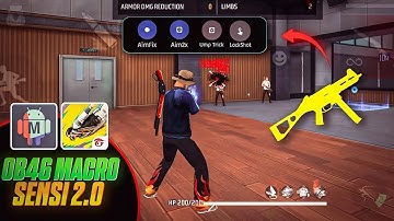 New Free Fire Android Macro 🎯☠️ | Macro Droid New Headshot Script