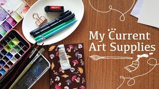 Current Favorite Art Supplies