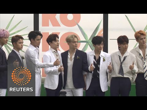 South Korean boy band EXO launches new album - South Korean boy band EXO launches new album