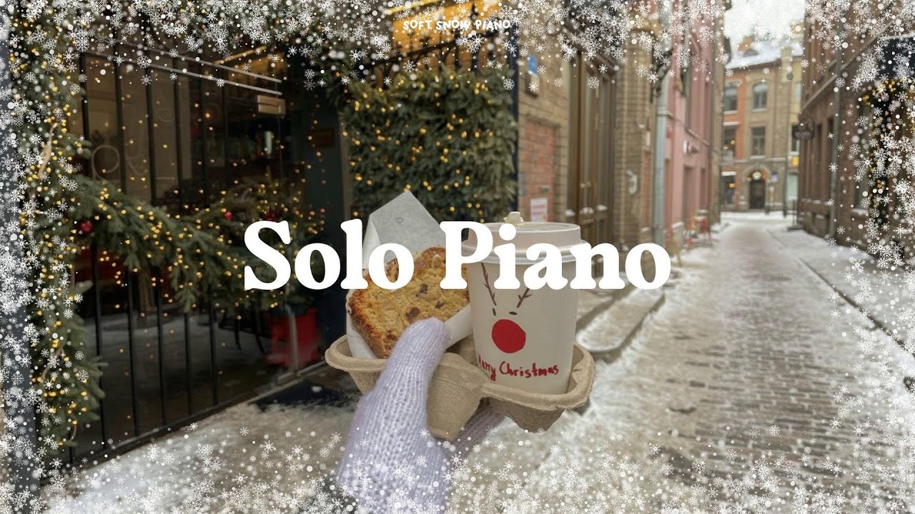 Winter Emotional solo piano 🤍 ~ Warm piano melodies for reading by the window