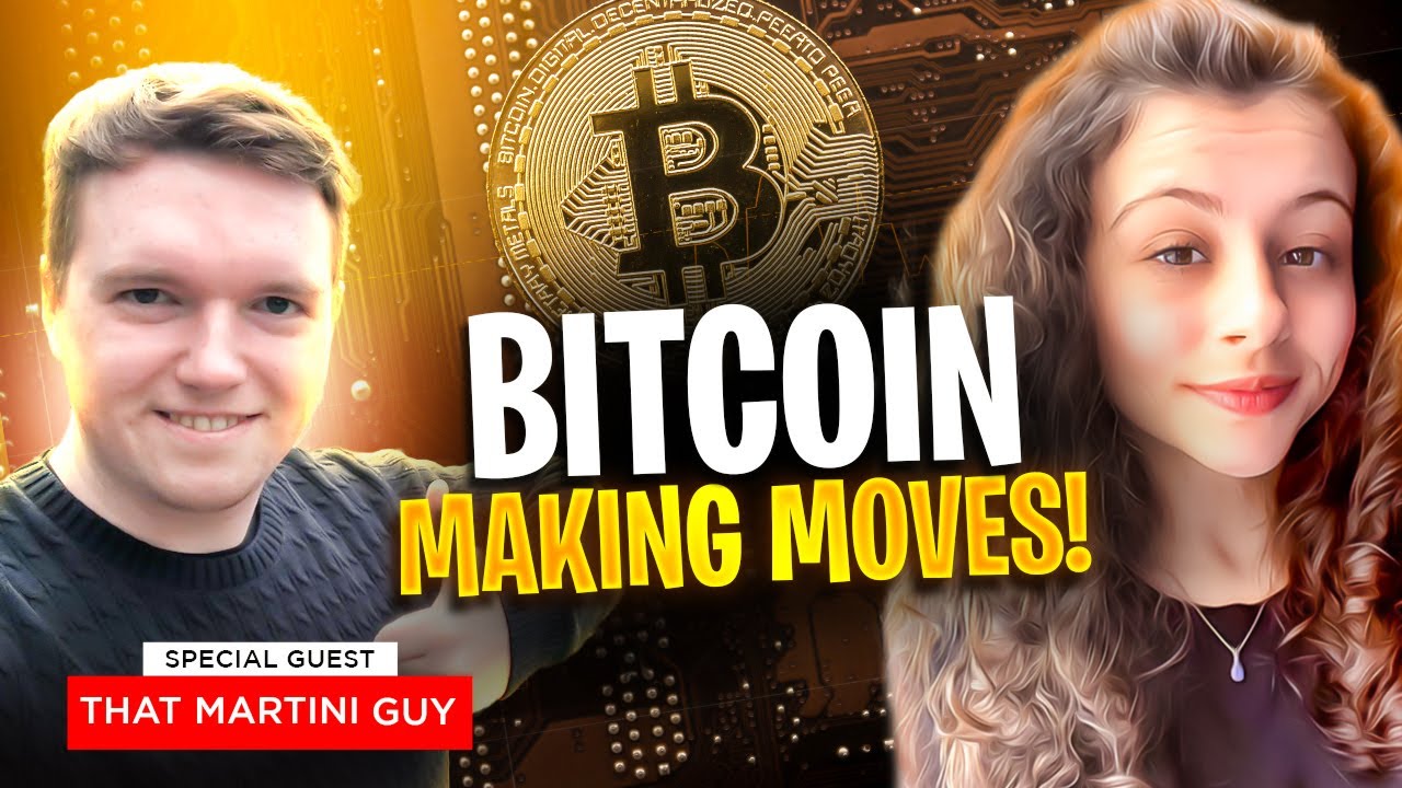 Bitcoin making moves! With That Martini Guy