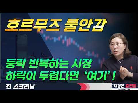 낙폭과대 코스닥 관심 및 기술적 대응 전략(f. 2차전지·로봇·바이오·낙폭과대주 관심) #박진희 #찐스크리닝 #개장은증권통