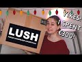 MASSIVE lush christmas 2020 collection unboxing!! + discontinued body sprays! // vlogmas 2020 day 7