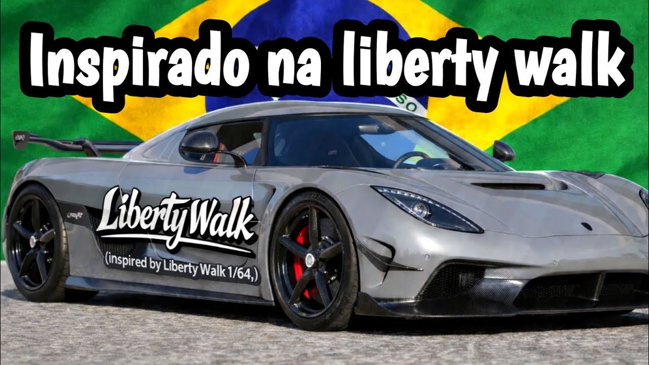 Projeto do canal - Koenigsegg agera rs com Bodykit da Liberty walk em 1/64 - iniciando.