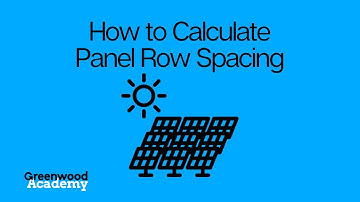 Panel Row Spacing, The Space Race