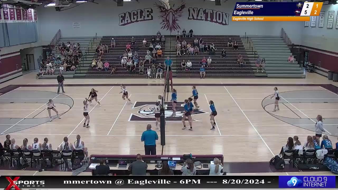 Summertown High School vs Eagleville High School - Volleyball - 8_19 ...