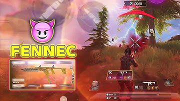 FENNEC IS CLOSE RANGE BEAST 😈 IN BATTLE ROYALE | BEST LOADOUT | CALL OF DUTY MOBILE