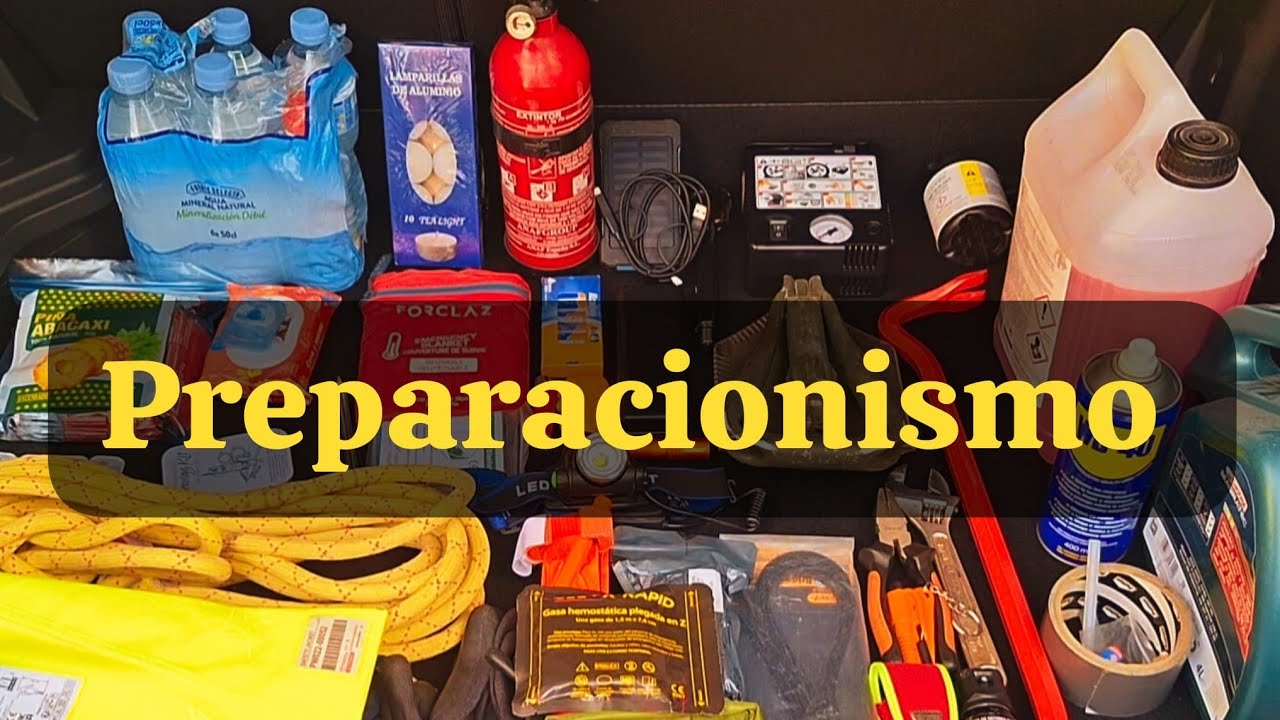 PREPARACIONISMO En Carretera: Lo Esencial Para SOBREVIVIR a Cualquier Imprevisto✅️🆘️🚙