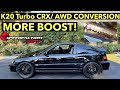 K20 TURBO CRX THE START OF THE AWD CONVERSION BUILD