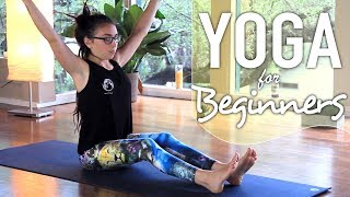 Yoga For Complete Beginners - 30 Minute Full Body Beginner Flow Yoga For Complete Beginners - 30 Minute Full Body Beginner Flow