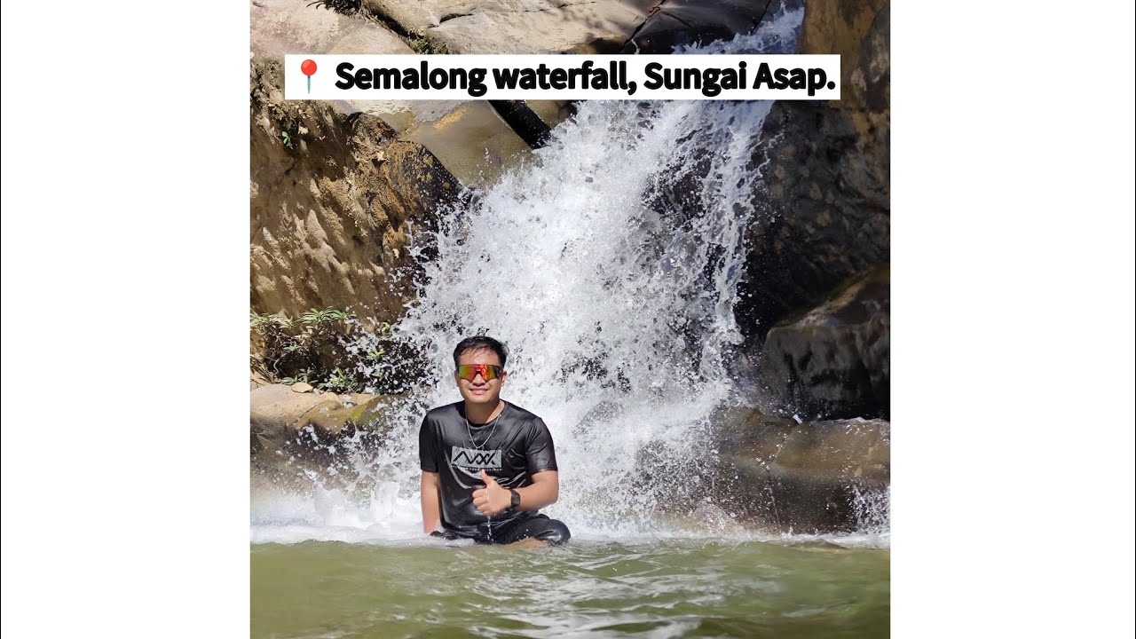 Trip to Semalong waterfall, Sungai Asap, Belaga⛰️ || Hidden gem Sungai Asap.