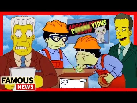 The Simpsons Predicted CV with Osaka Flu & Tom Hanks | Famous News