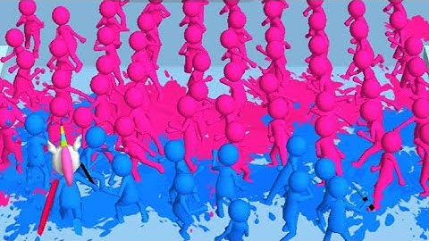 Join Clash 3D - Gameplay Walkthrough(Android) | NOOB vs PRO vs HACKER