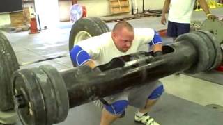 360lb Log Close Miss.AVI