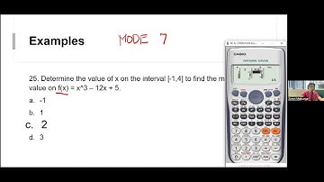 Calculator Techniques for Differential Calculus (Applications)