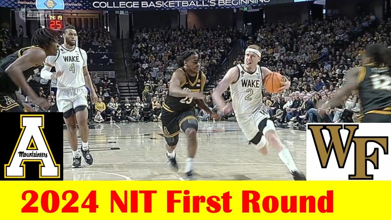 Appalachian State vs 1 Wake Forest Basketball Game Highlights, 2024