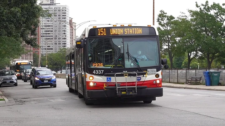 Chicago Transit Authority 2012-2013 New Flyer D60LFR 4337 On The 151